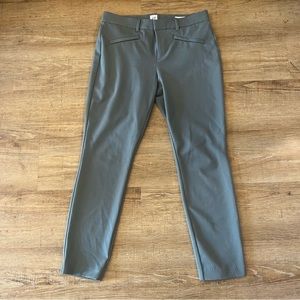 Gap signature skinny ankle pant sage green